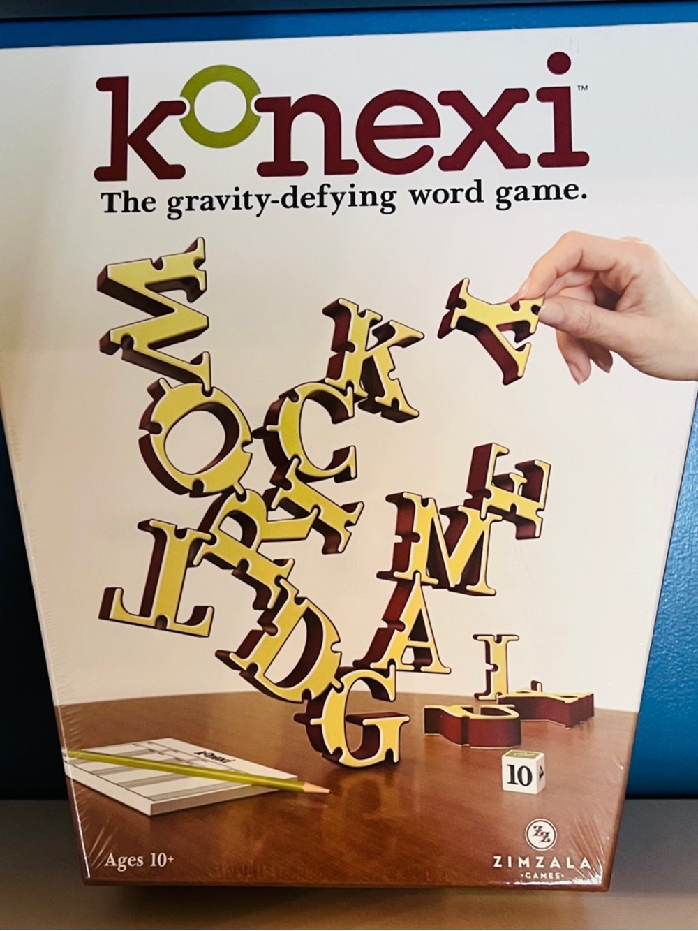 Konexi The Gravity-Defying Word Game NEW